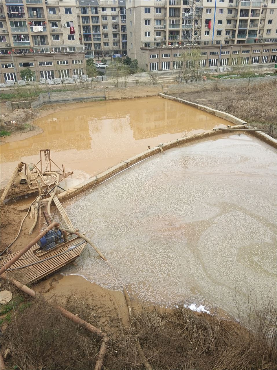 融安沉淀池淤泥清理-厂区废水池淤泥清淤
